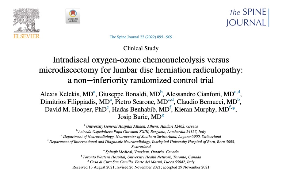 The Spine Journal Publication