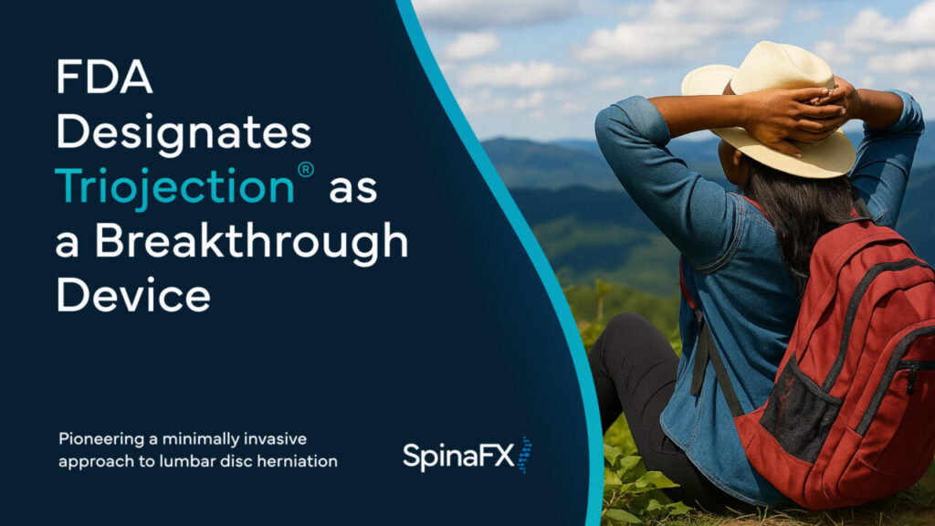 FDA Designates Triojection® as a Breakthrough Device